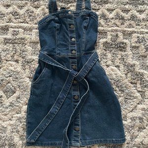 Denim dress